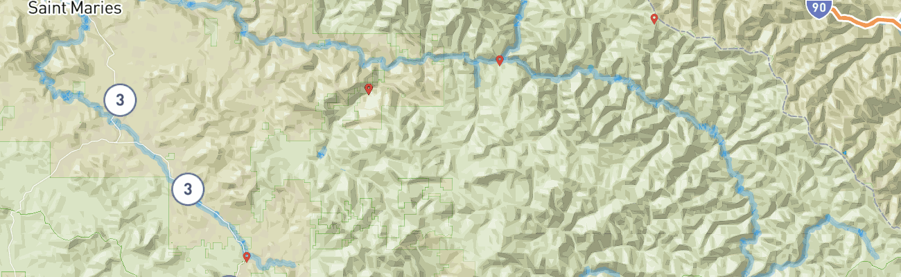 Map of photo locations