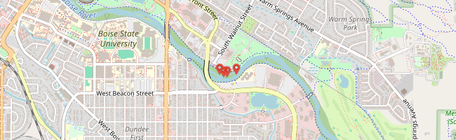 Map of photo locations