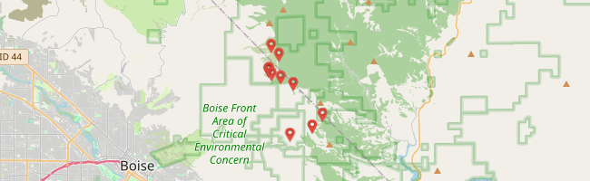 Map of photo locations
