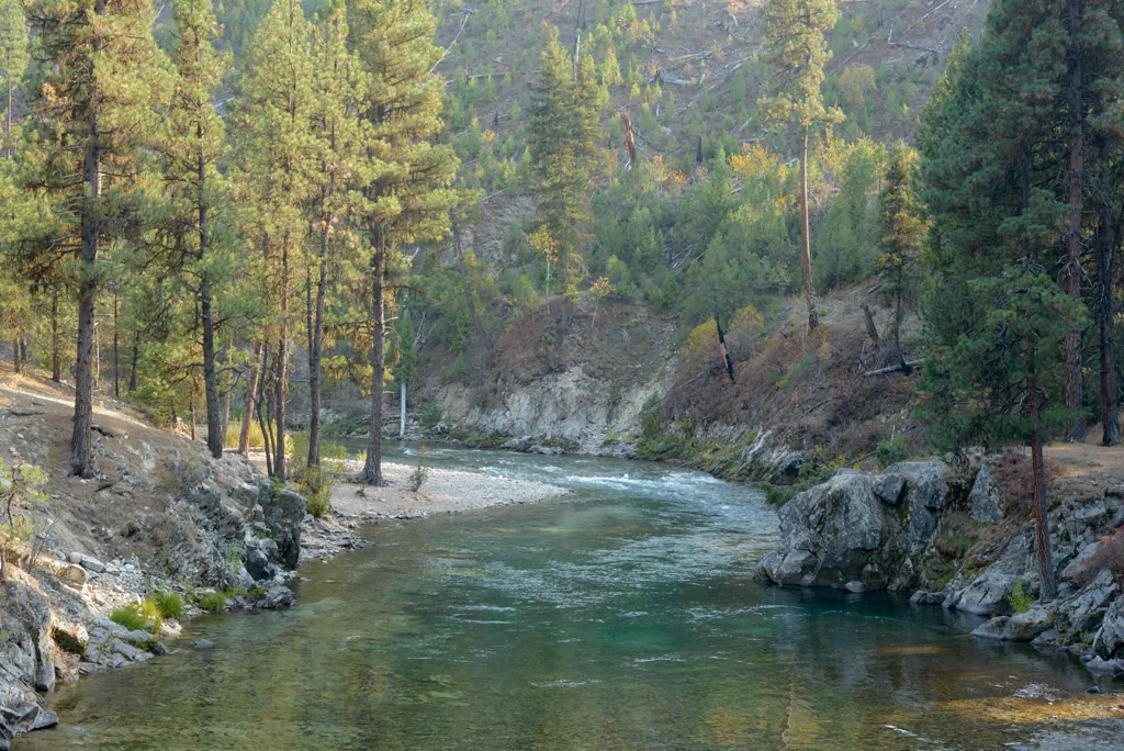 Over the Middle Fork of the Payette
