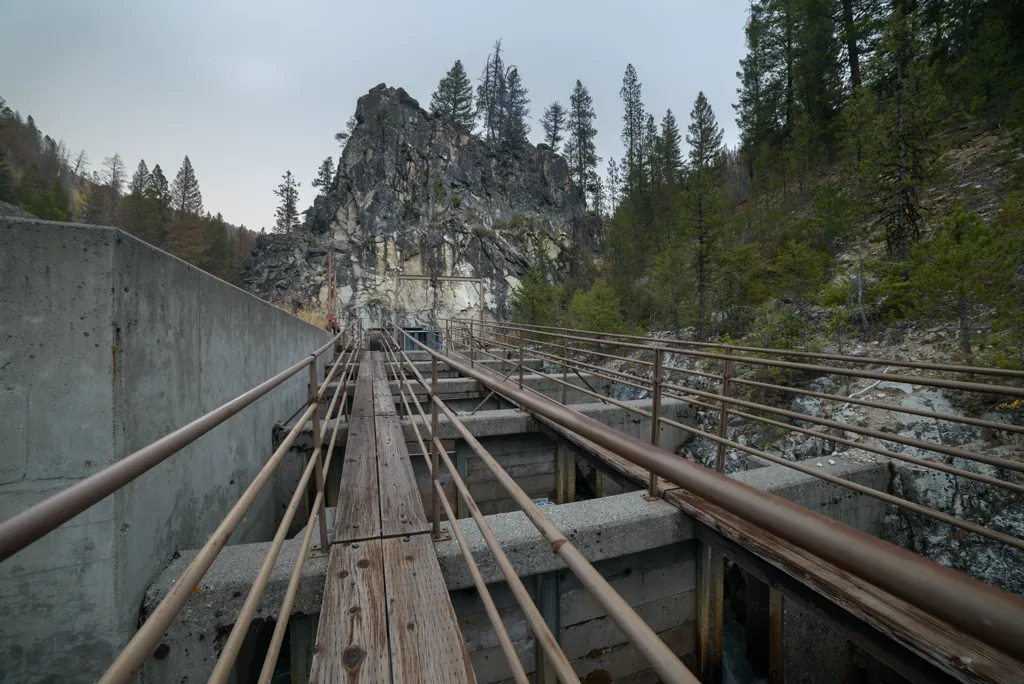 Fishway walkway