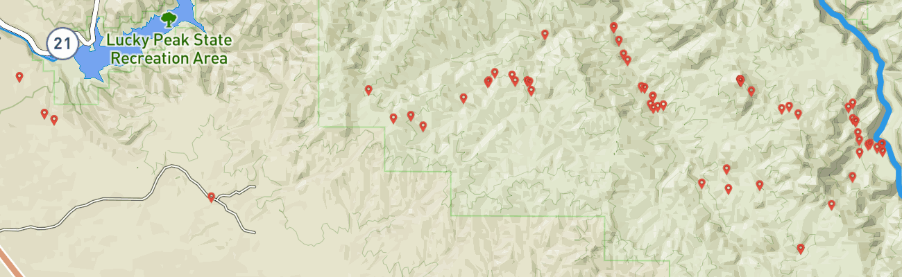 Map of photo locations