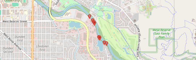 Map of photo locations