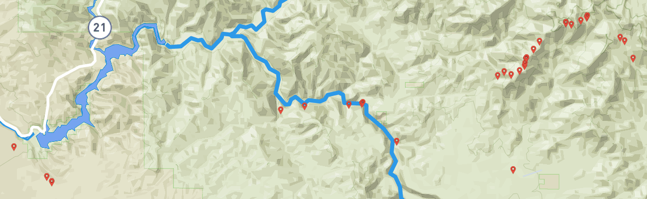 Map of photo locations