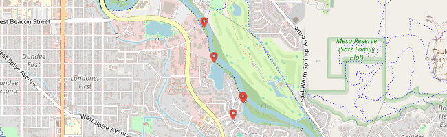 Map of photo locations