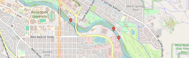 Map of photo locations