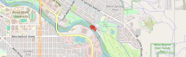 Map of photo locations