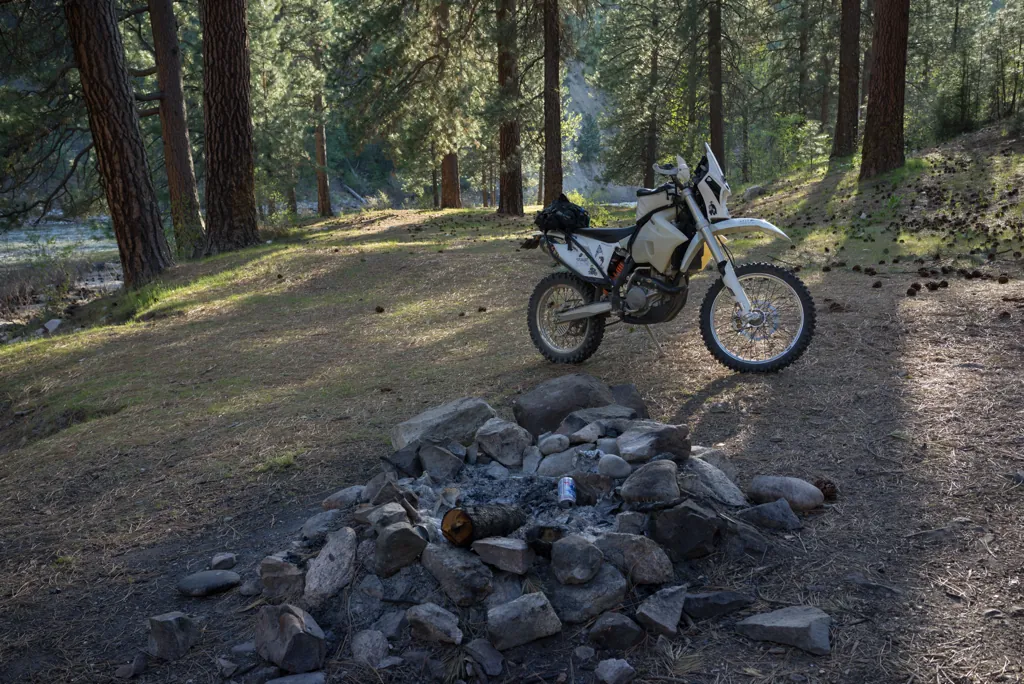 Hidden campsite