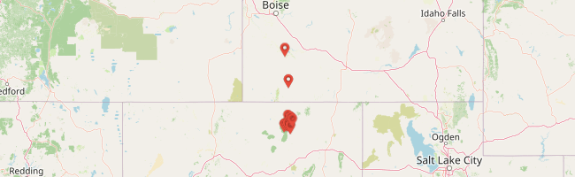 Map of photo locations