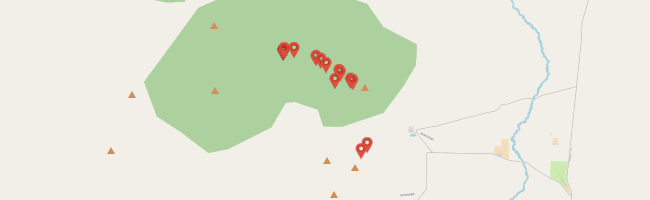 Map of photo locations