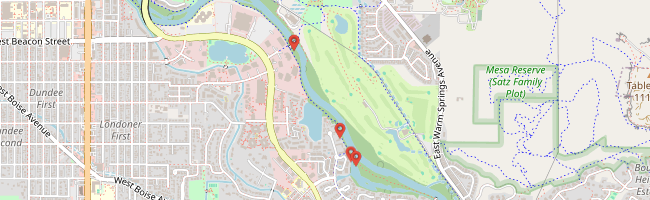 Map of photo locations