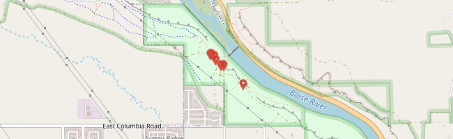 Map of photo locations