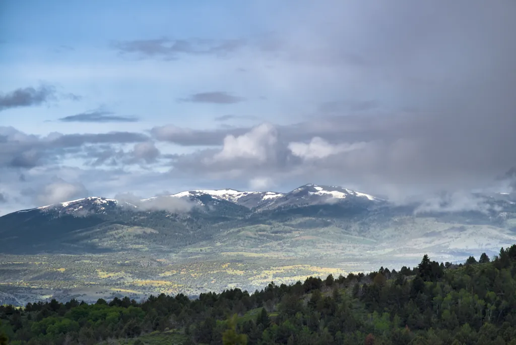 South Mountain clouds