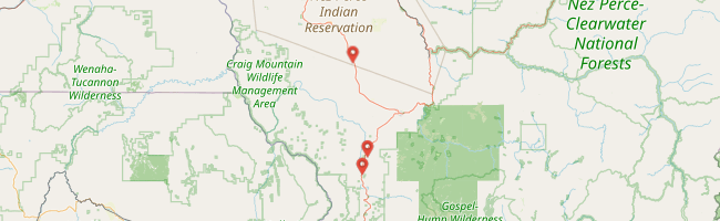 Map of photo locations