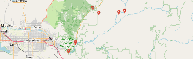 Map of photo locations