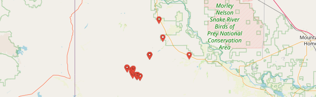 Map of photo locations