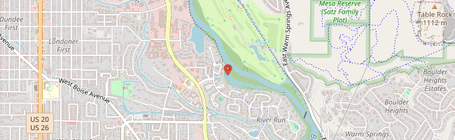 Map of photo locations