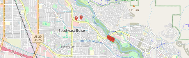 Map of photo locations