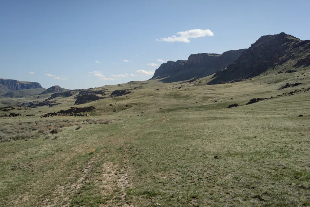 Bench above Succor Creek