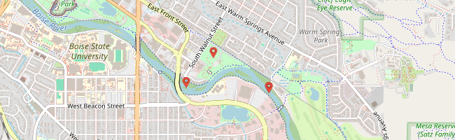 Map of photo locations