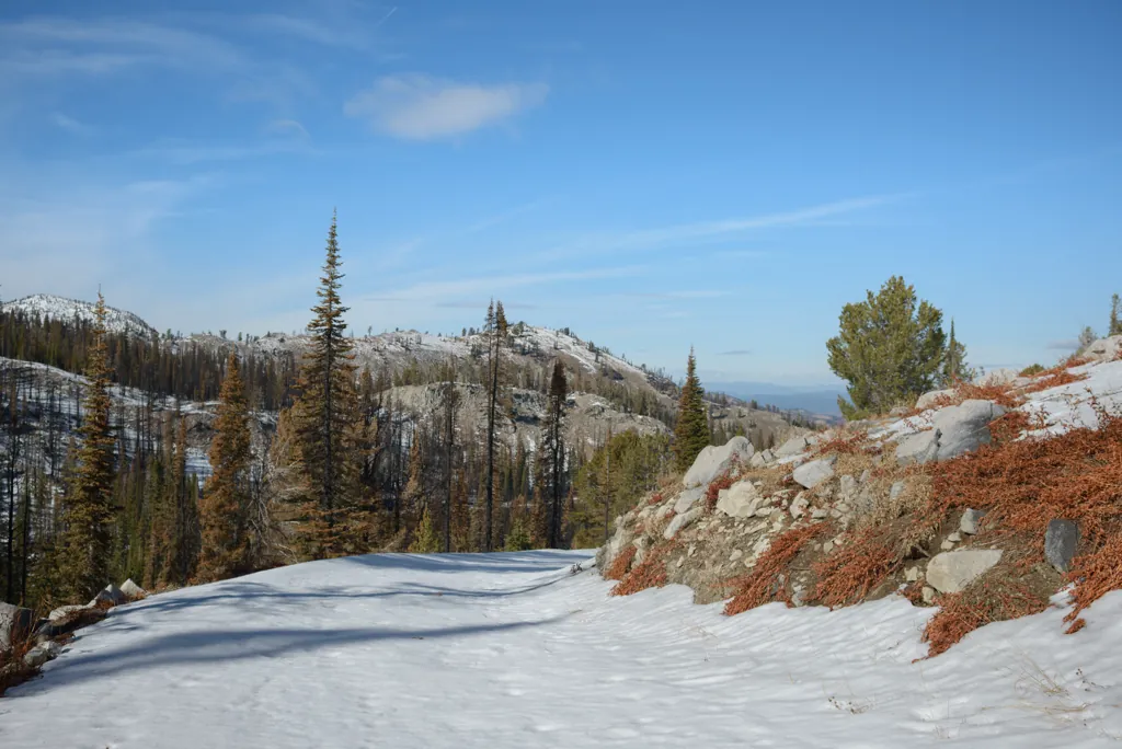 Breaking trail
