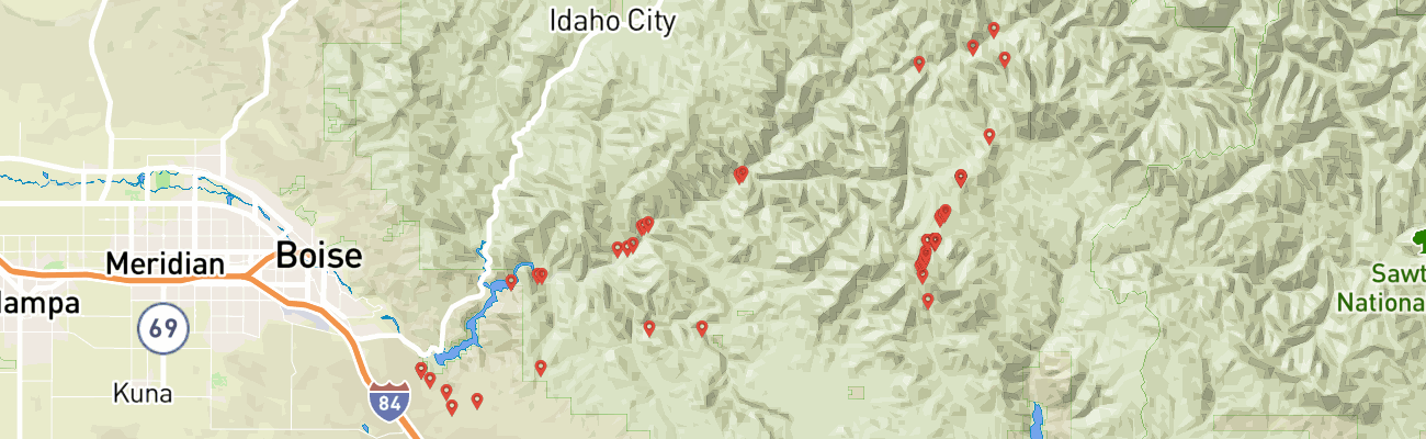 Map of photo locations