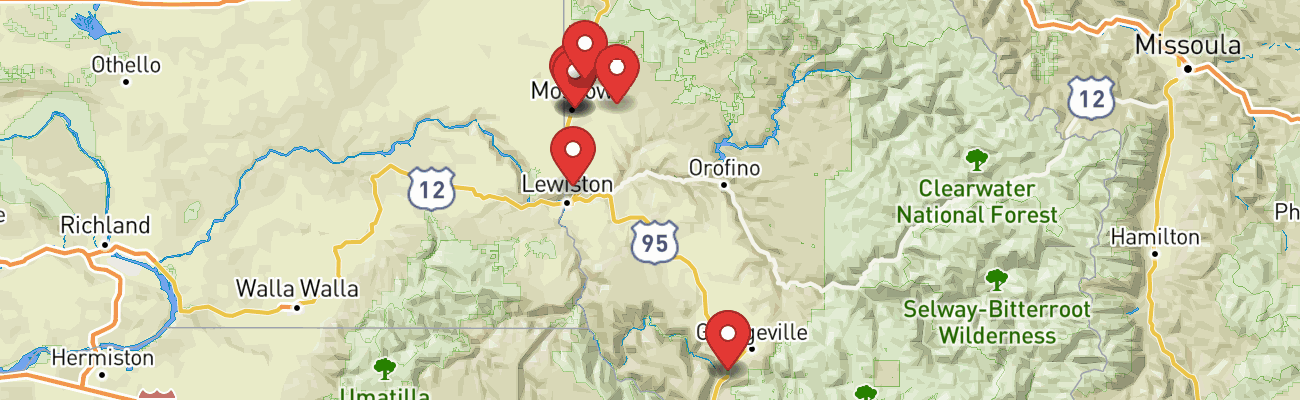 Map of photo locations